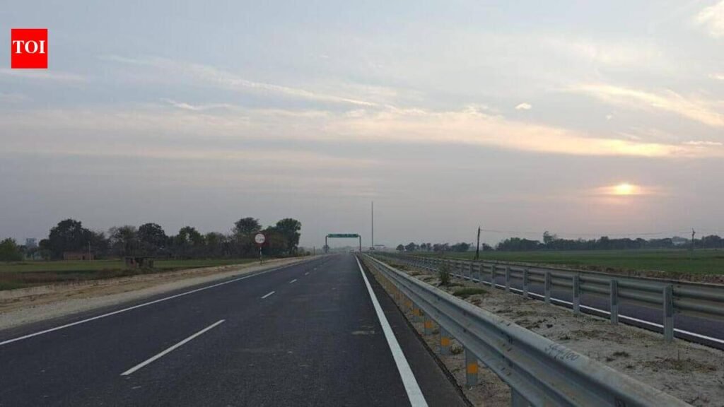 Trial run of Ghazipur-Ballia highway from Oct 1 | Varanasi News