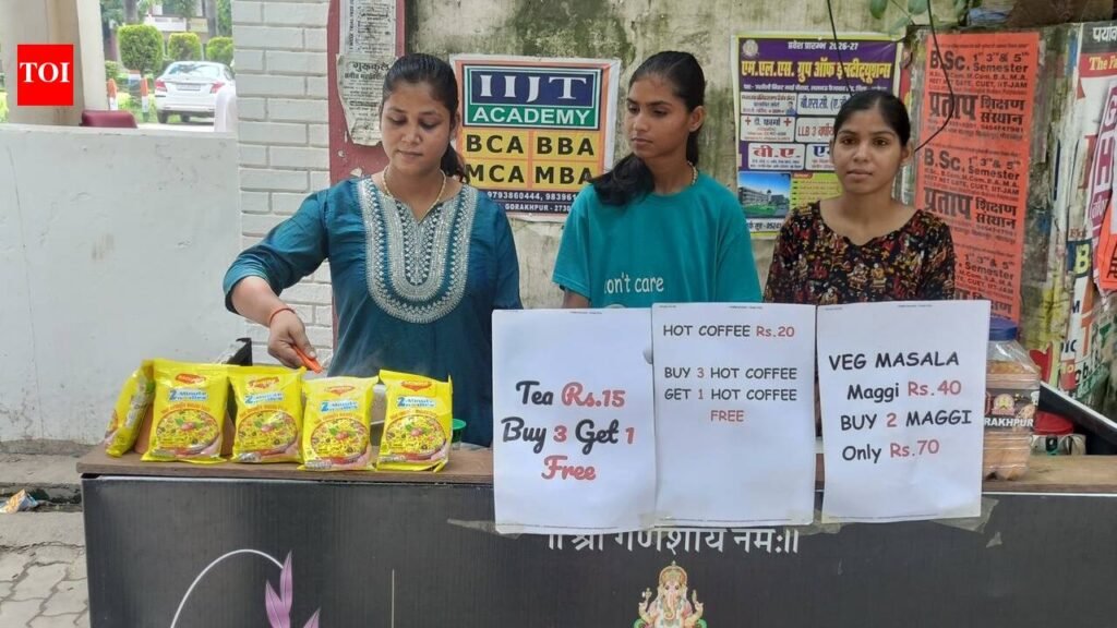 3 sisters’ IAS, IPS dreams brew in their tea stall | Varanasi News