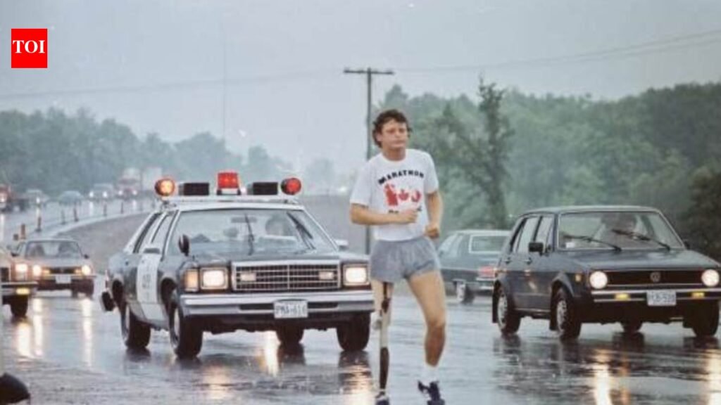 Meet Terry Fox: He lost his leg to bone cancer at 18, then ran 5,373 km across Canada with an artificial leg to raise millions for cancer research before the disease returned