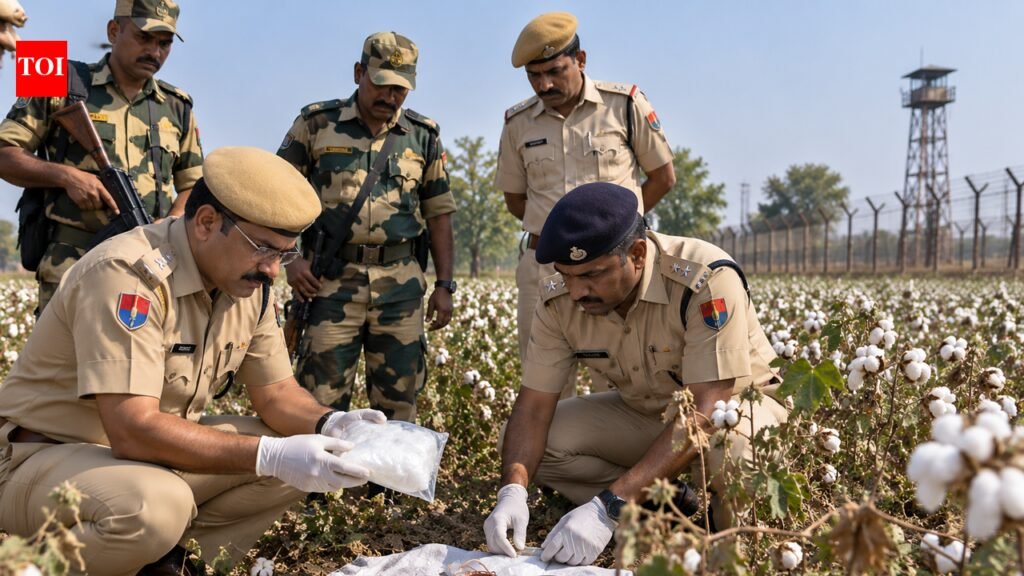 First ‘ice’ seizure in Sriganganagar; 206gm meth found near Pak border | Jaipur News