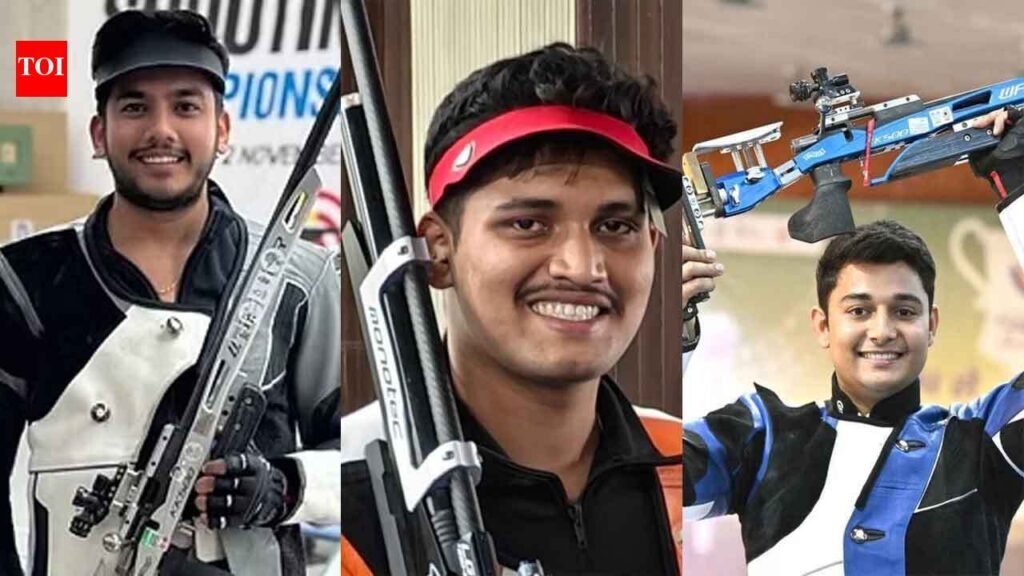 Asian Games Rifle Event: Asian Games 2026: Niraj Kumar, Rudrankksh Patil, Aishwary Pratap Singh win silver in 50m rifle 3 positions team event | Asian Games 2026 News