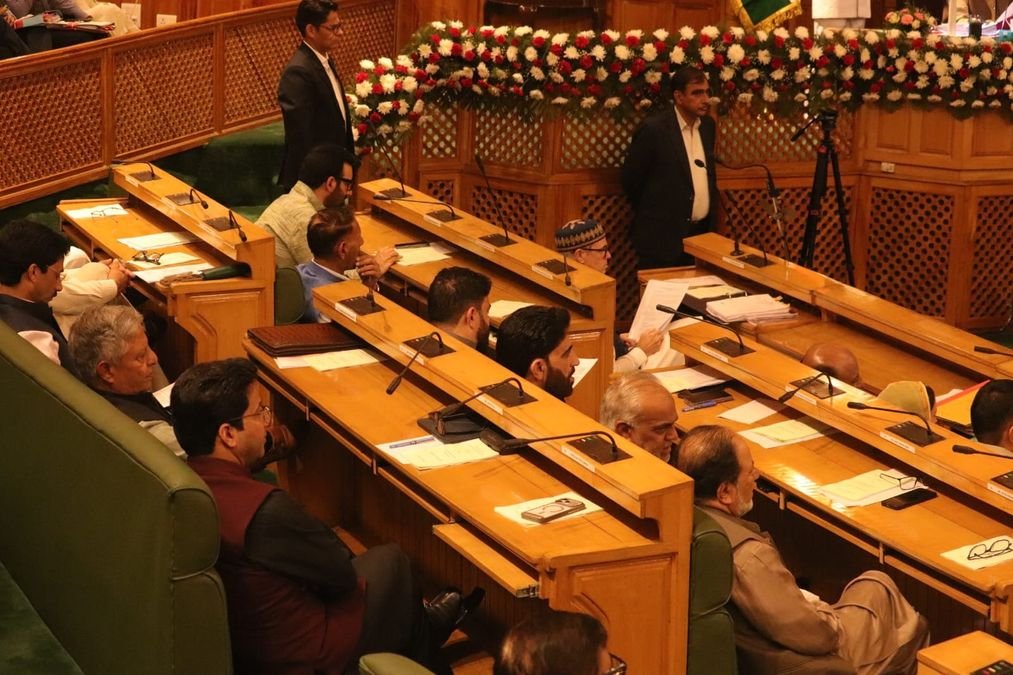 J&K Assembly adjourned for half an hour amid uproar