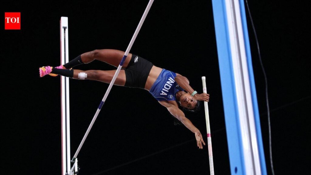 Baranica Elangovan scripts history, wins India’s first-ever pole vault medal at Asian Games | Asian Games 2026 News