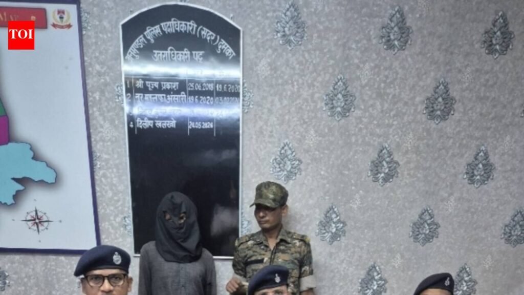 Man arrested over 17-yr-old son’s death in Dumka village | Ranchi News