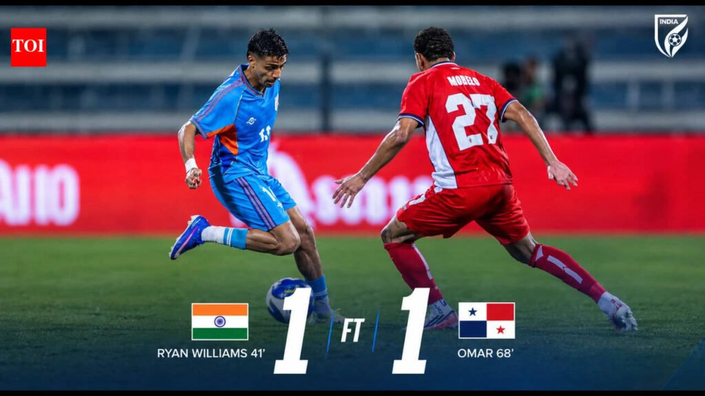 India impress against Panama in 1-1 draw as Blue Tigers stand firm against World Cup side | Football News