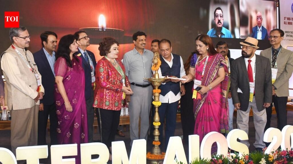 Ranchi hosts AIOS mid-term meet with over 1,000 ophthalmologists | Ranchi News