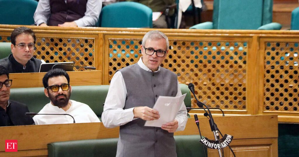 Ruckus in Assembly after CM Abdullah moves resolution for full J&K statehood