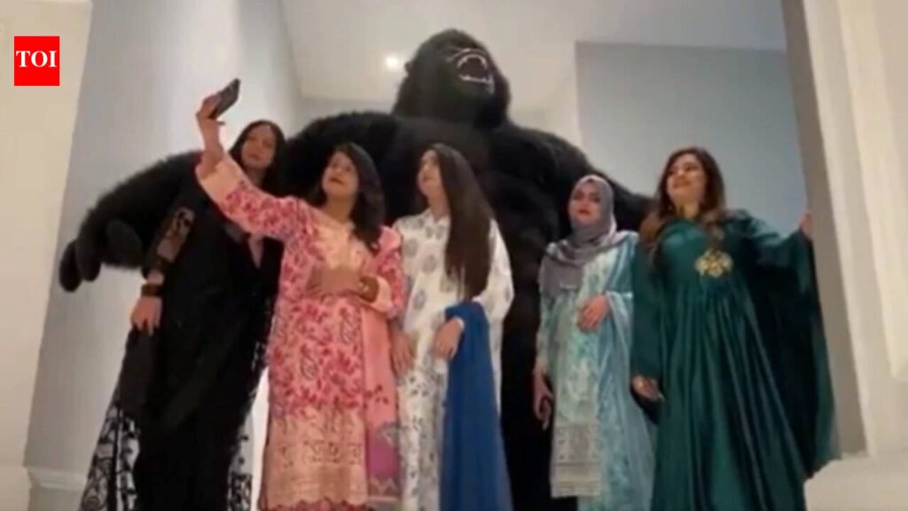 Pakistan goes bananas over giant gorillas dancing to Bollywood songs