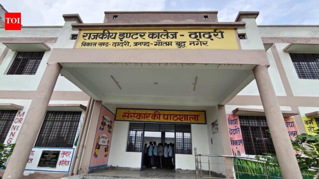 One year & counting: Teachers yet to be hired at Dadri govt school, classes 11 and 12 can wait | Noida News