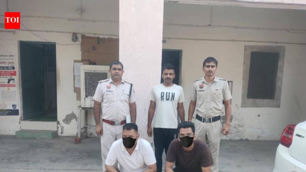 Four rounds fired over rebar weighing scale dispute in Faridabad lane, 2 arrested | Gurgaon News