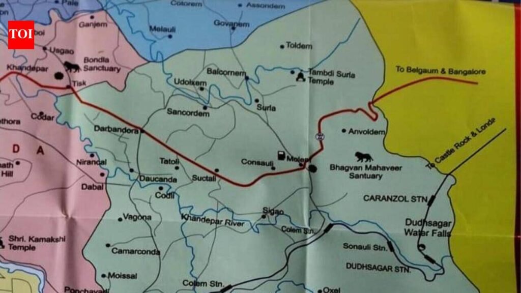 Mopa airport, Dharbandora taluka missing from Goa’s tourist maps | Goa News