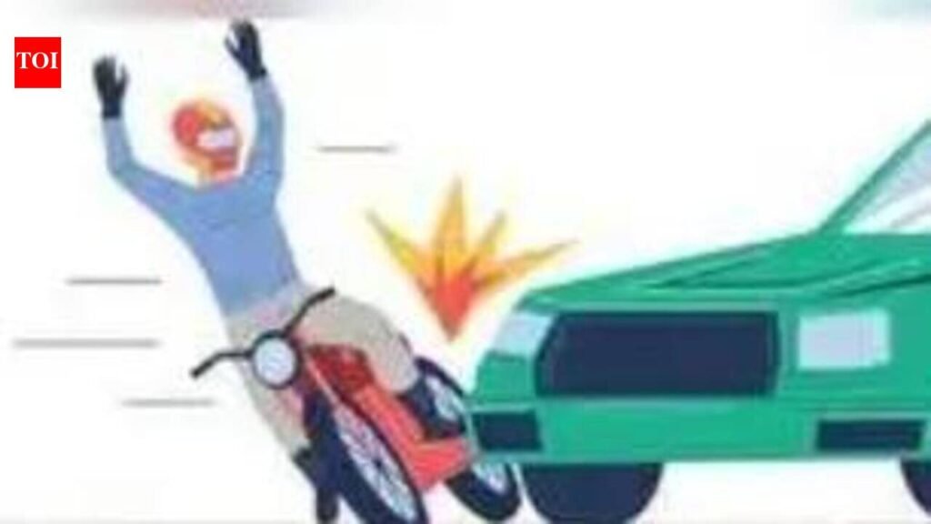 Man dies, wife critical as DCM rams bike in Farrukhabad | Kanpur News