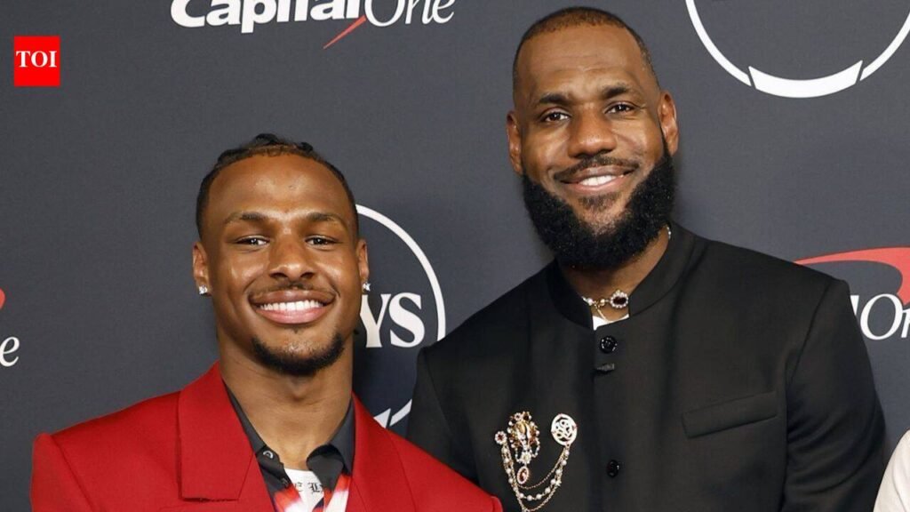 “It REALLY means EVERYTHING to me”: Bronny James gets heartwarming message from teary-eyed LeBron James as the father son duo enters NBA rivalry in 2026-27 season | NBA News
