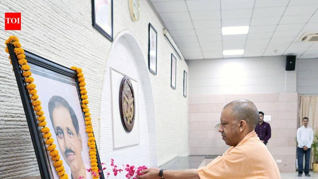 Deendayal’s vision still guides nation: CM | Lucknow News