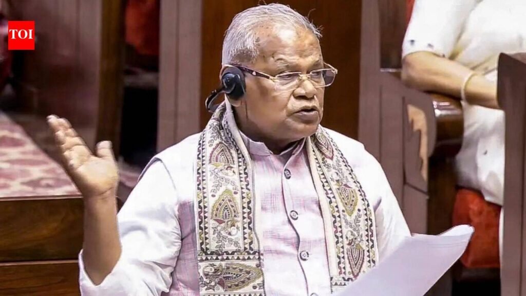 NDA ally Jitan Ram Manjhi seeks more speaking time for SC/ST MPs in Parliament | India News