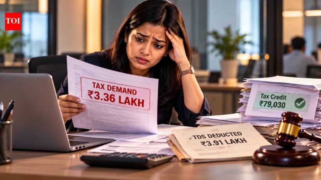 Her employer deducted Rs 3.91 lakh TDS but failed to deposit it; Mumbai IT professional got just Rs 79,030 credit and faced Rs 3.36 lakh demand, ITAT gives relief