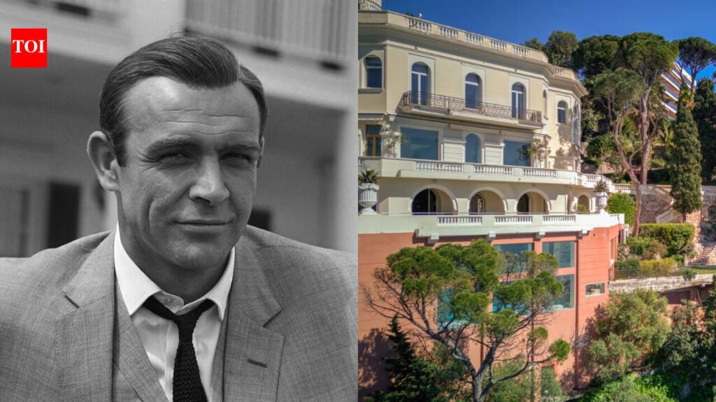 Sean Connery’s former French Riviera ‘James Bond House’ was extensively renovated and once tried the market at €30 million; the six-level Nice villa’s asking price was cut to €18.5 million in May 2026