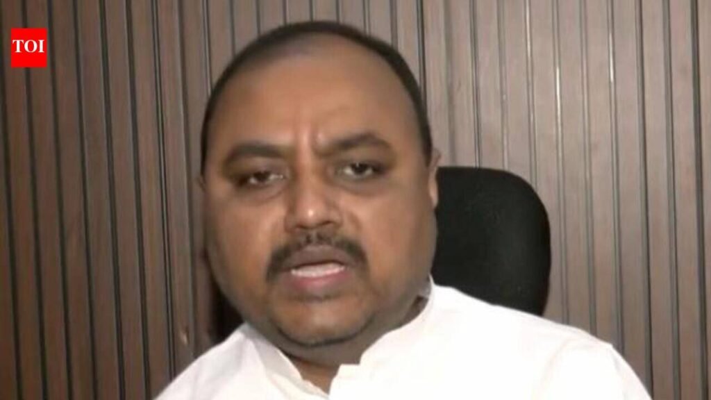 BJP MP questions policing in Bihar | Patna News