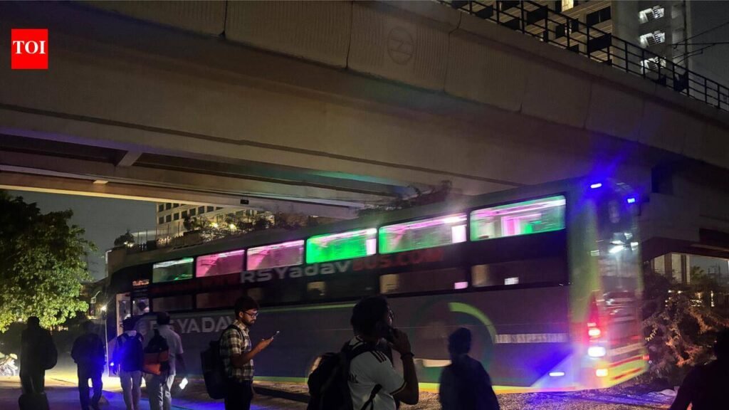 Days after Noida bus fire that killed 9, some say no more private buses. For many more, that’s not an option | Noida News