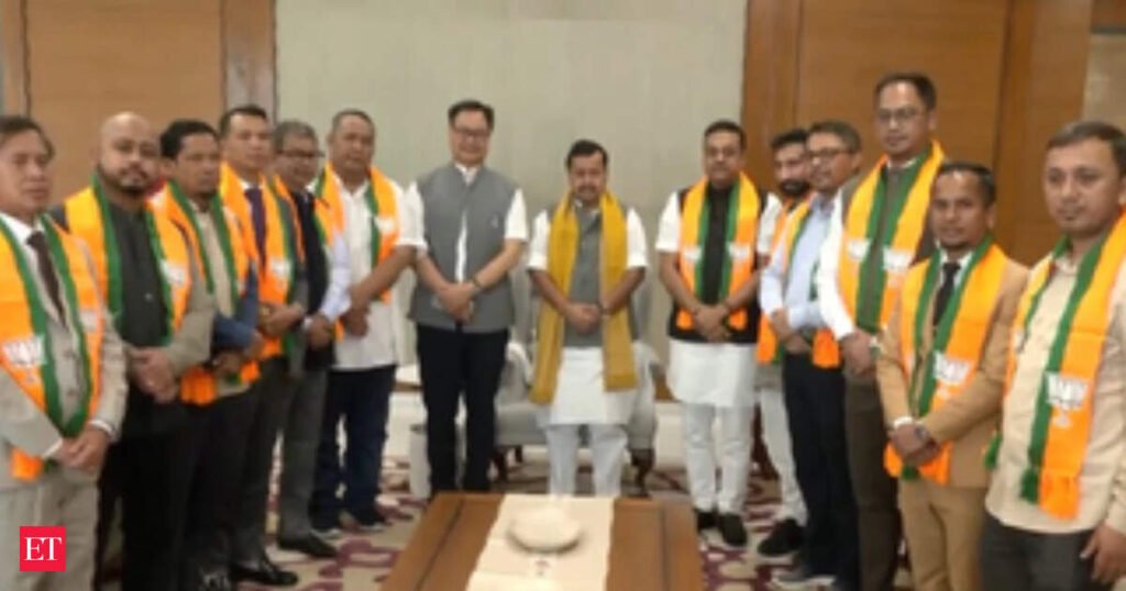 Eight UDP MLAs join BJP, boosting election preparations