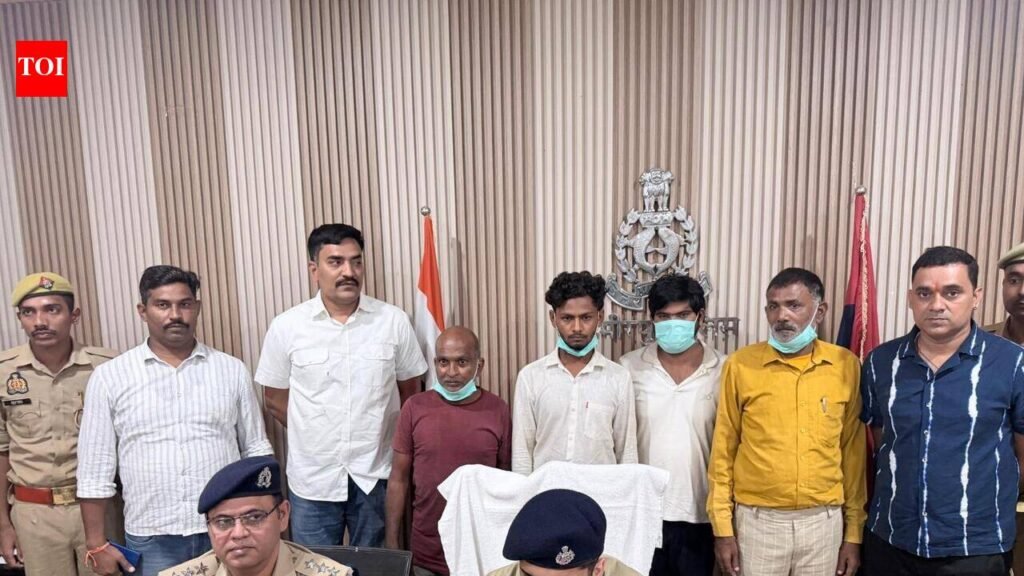 Fake GST check turns into extortion bid on Hamirpur Highway, 4 held | Lucknow News