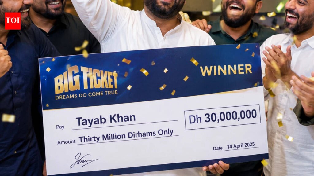 Nepalese security guard won UAE’s Dh30 million lottery jackpot; he plans to split the $8.2 million fortune with 4 friends | World News