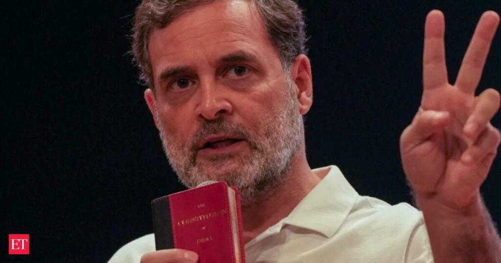 I love swimming in sea when it’s rough: Rahul Gandhi in cryptic social media post