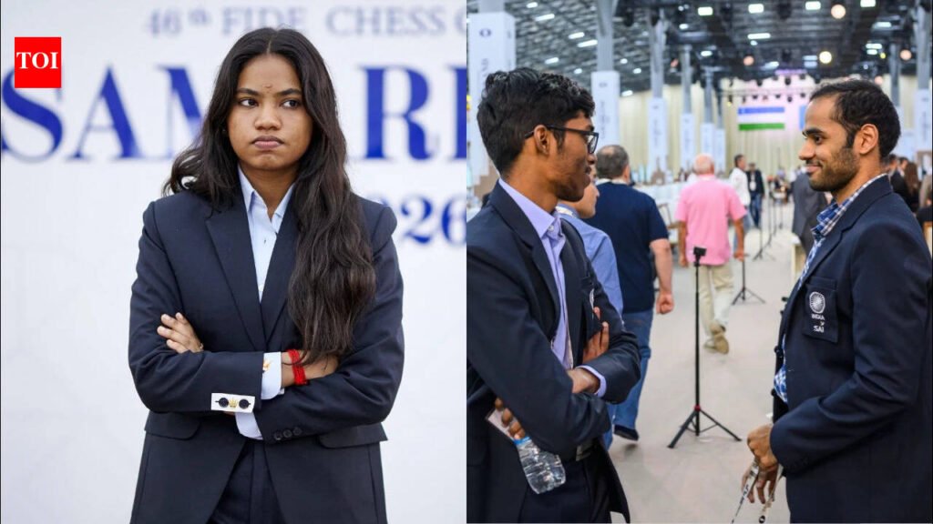 Chess Olympiad: Savitha Shri heroics bring medal; Arjun Erigaisi turns hero as India bag silver in open section | Chess News