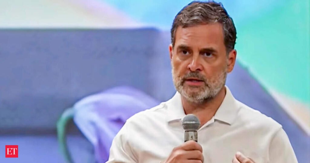‘Vote chori’ buys not just results but arrogance: Rahul Gandhi on Delhi minister slap video