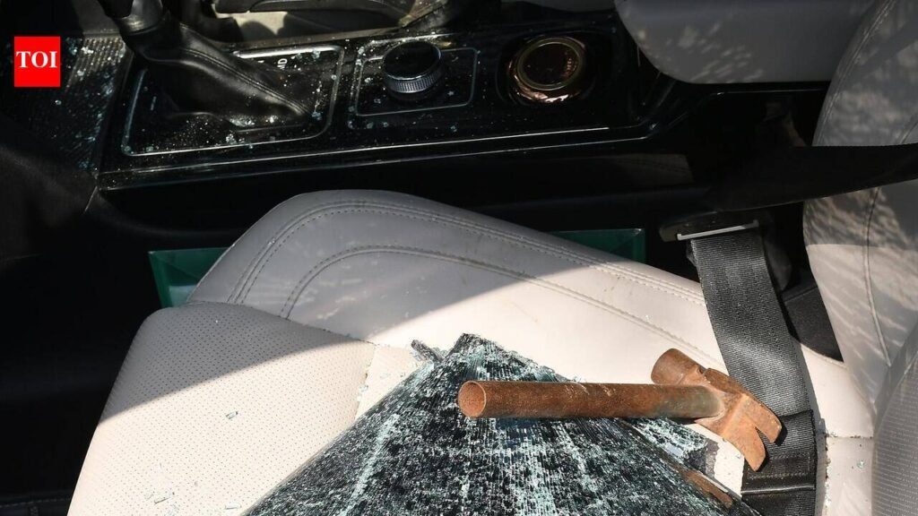 Twice in two days: Mob targets Mamata TMC MLA on road | Kolkata News