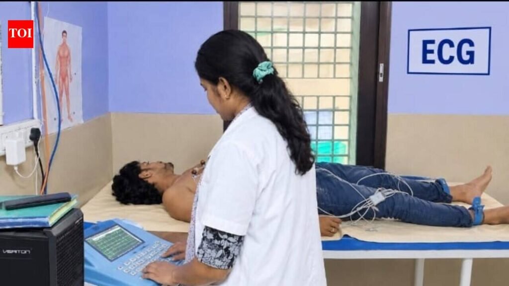 11 lakh free ECG tests conducted in govt hospitals since April 2025 | Patna News