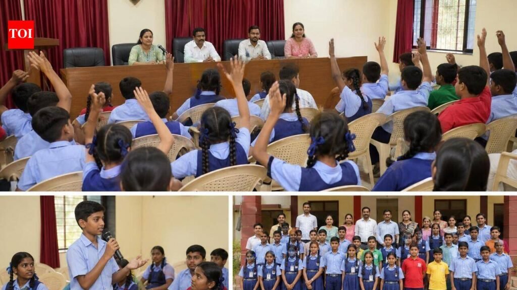Calangute children flag blocked footpaths, water woes | Goa News