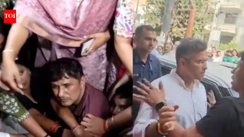 AAP’s Saurabh Bharadwaj detained during Tilak Nagar protest against Parvesh Verma | Delhi News