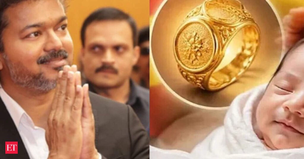 Tamil Nadu CM Vijay launches 1-gram gold ring scheme for newborns; ₹755.83 crore earmarked