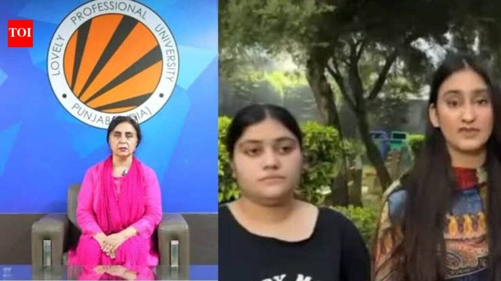 ‘Leave us alone’: 3 female LPU students allege university posted video without consent | Chandigarh News
