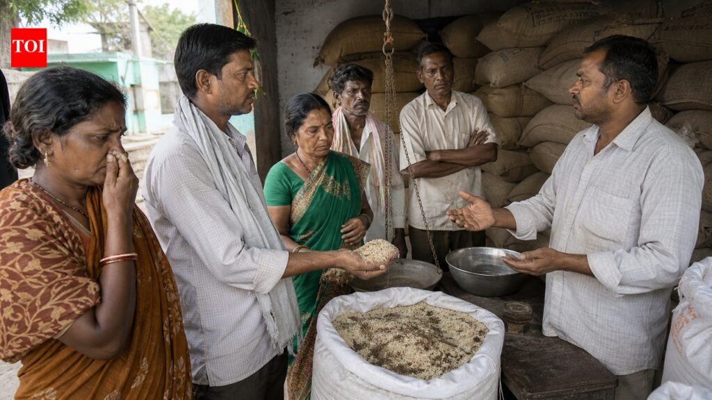 Rotten, foul-smelling rice in PDS triggers protest in Ramgarh | Ranchi News