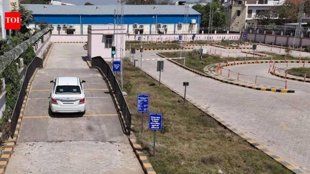 Naini RTO switches to automated driving test system | Prayagraj News