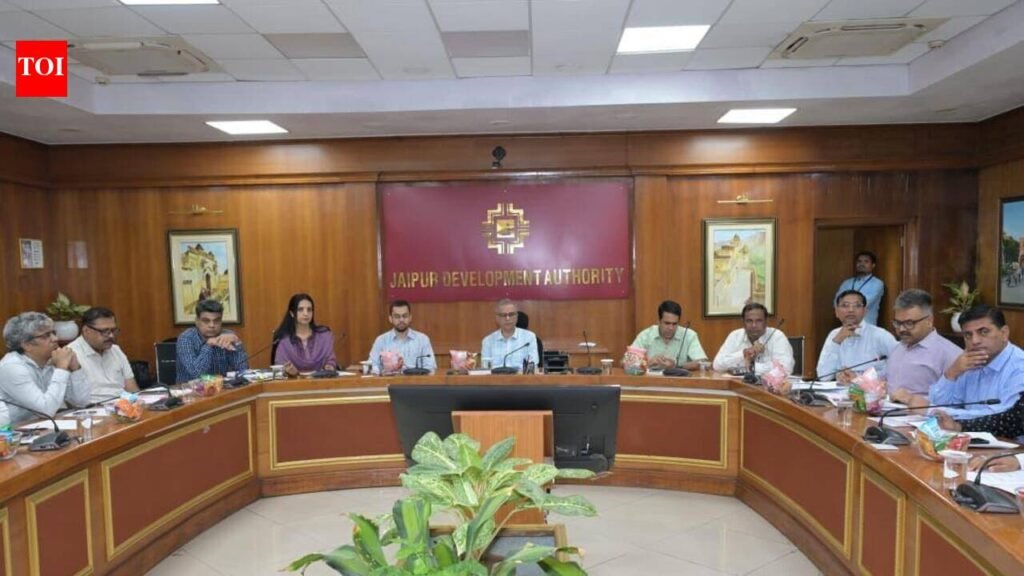 JDA clears Rs 575cr development works, elevated road gets Rs 251cr | Jaipur News