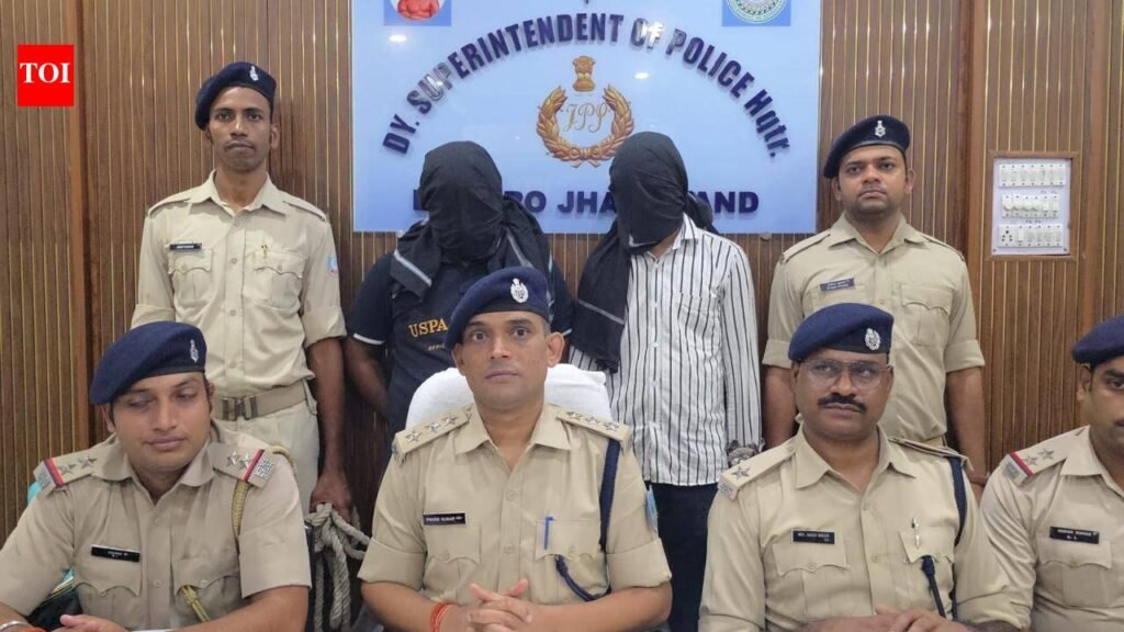 2 held in Agra for keeping Bokaro woman under digital arrest, looting Rs 4.5 lakh | Ranchi News