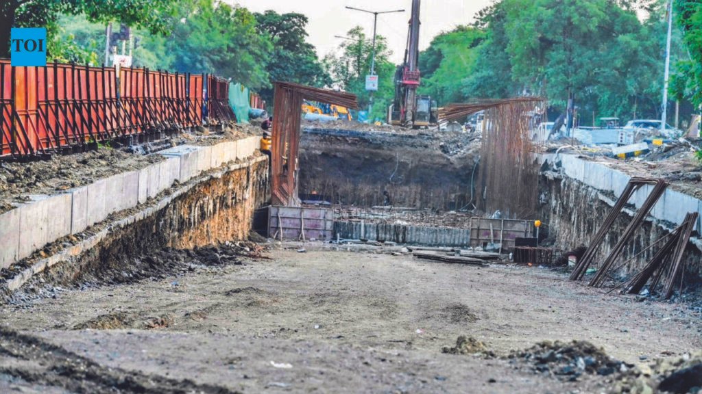 PWD Plans To Open Ajni Underpass By Nov, Remaining Works To Continue In Phases | Nagpur News