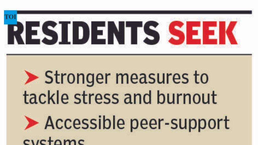 PGI to address resident stress, workload issues | Chandigarh News