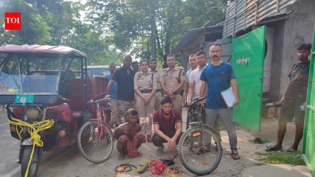 2 held after theft at Dhubri hosp; copper wire, gadgets recovered | Guwahati News