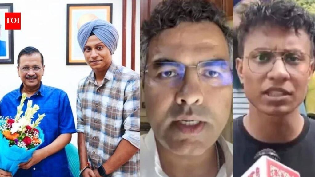 Delhi Police file non-cognisable report against minister Parvesh Verma after complaint over slap | Delhi News