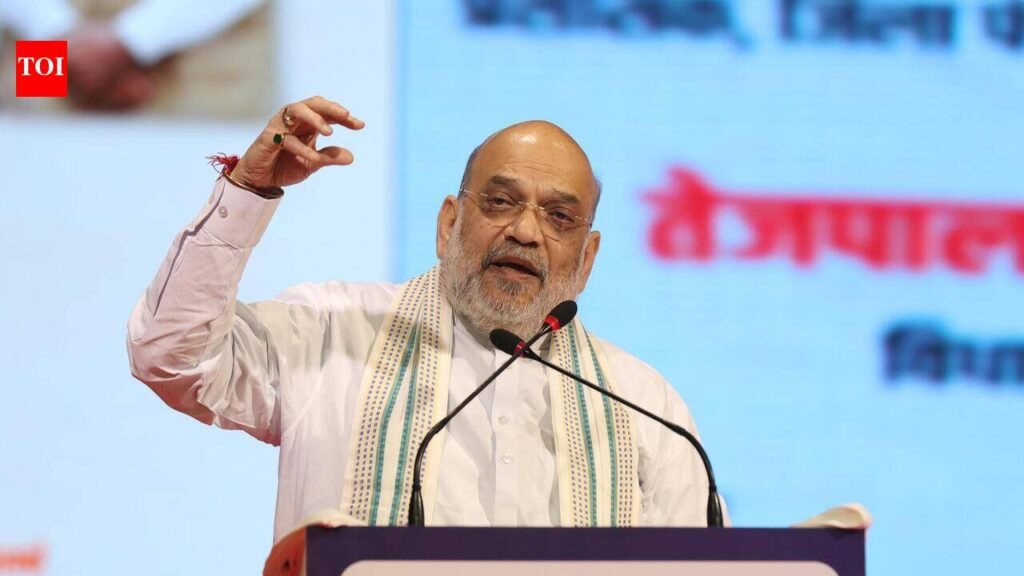 Ahead of Shah rally, BJP presents drug-affected families | Chandigarh News