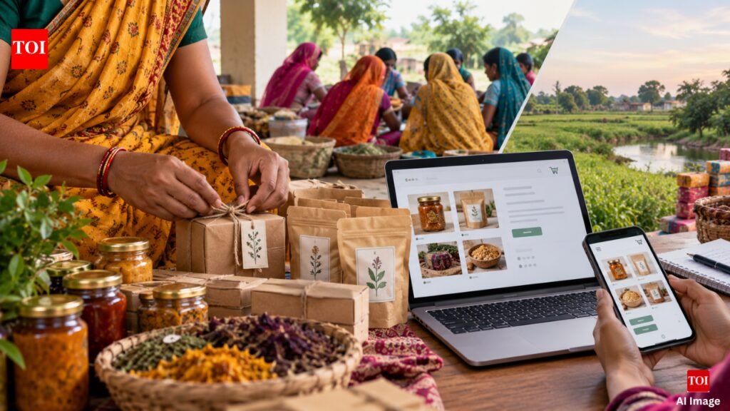From village enterprises to global markets, UP rural women take a flight | Lucknow News
