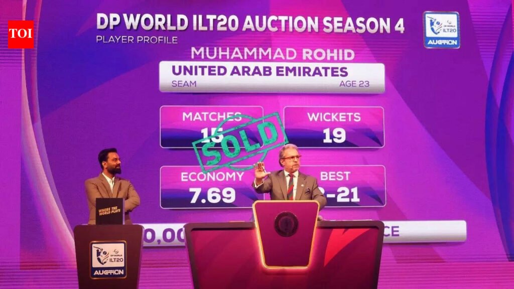 ILT20 Auction: Babar Azam, Phil Salt, Wanindu Hasaranga among T20 stars set for Season 5 auction | Cricket News
