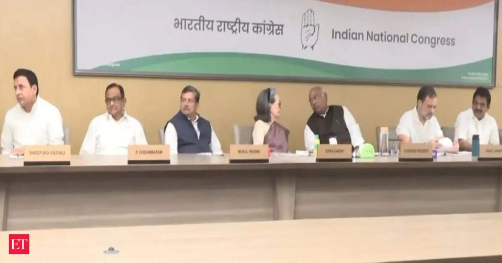 CWC meets on SIR row, to prepare roadmap for ramping up pressure on CEC, govt