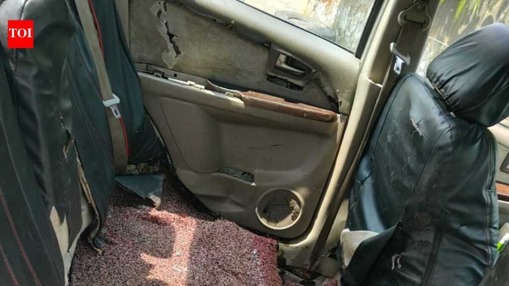 Stolen cow rescued from car in Hazaribag, 3 held | Ranchi News