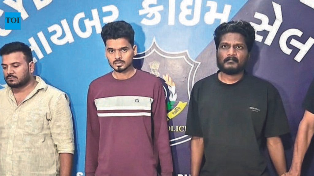 3 held for ₹1.1cr cyberfraud against ex-SMC employee | Surat News