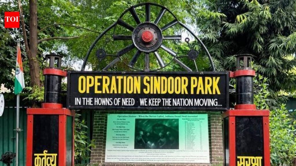 From scrap to sculpture, Railways gets creative | Ludhiana News